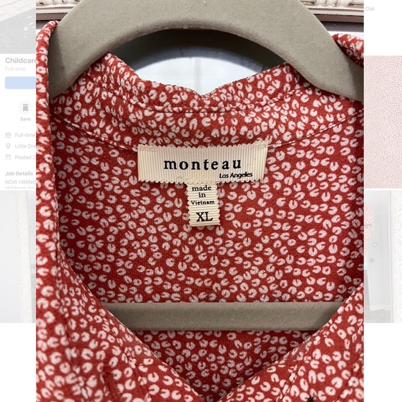 Red and white dress - Picture 2 of 6